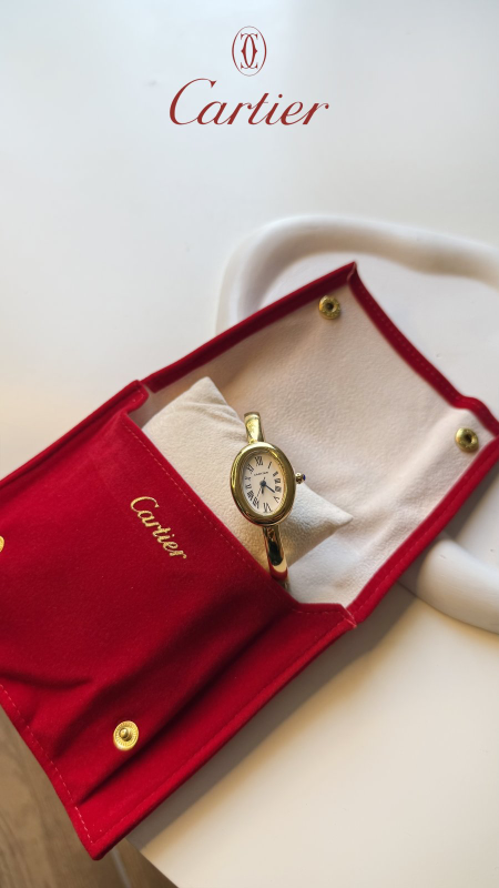 ساعة كارتيير / cartier جودة عالية شامل علبة الشركة