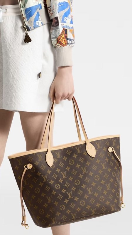 شنطة لوي فيتون / Louis Vuitton Neverfull MM ماستر كواليتي شامل علبة