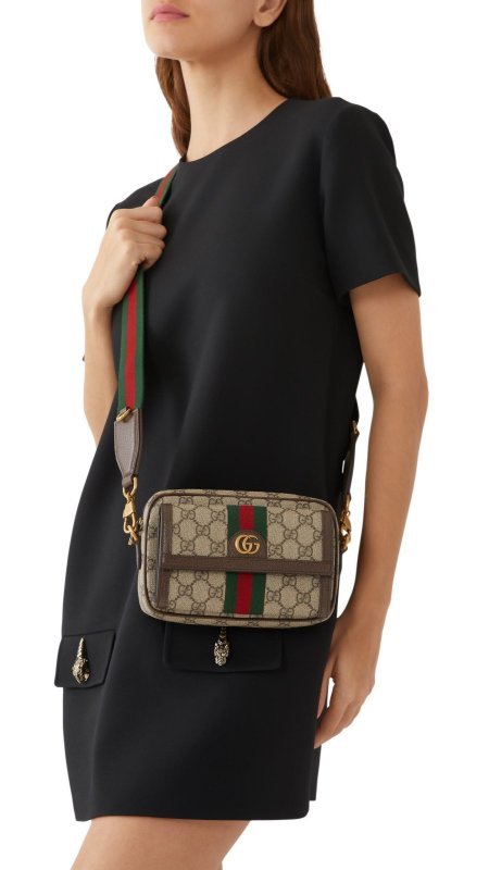 شنطة جوتشي / GUCCI Ophidia MINI BAG ماستر كواليتي شامل علبة