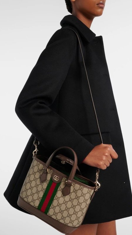 شنطة جوتشي / GUCCI ophidia mini tote bag ماستر كواليتي شامل علبة