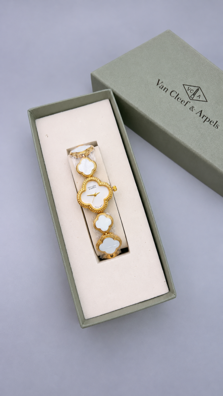 ساعة فان كليف / VAN CLEEF شامل العلبة وكيس الشركة